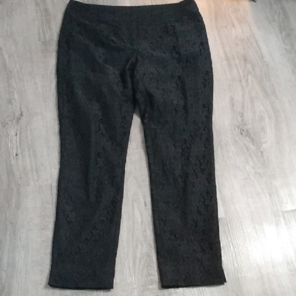 Black Lace Pants